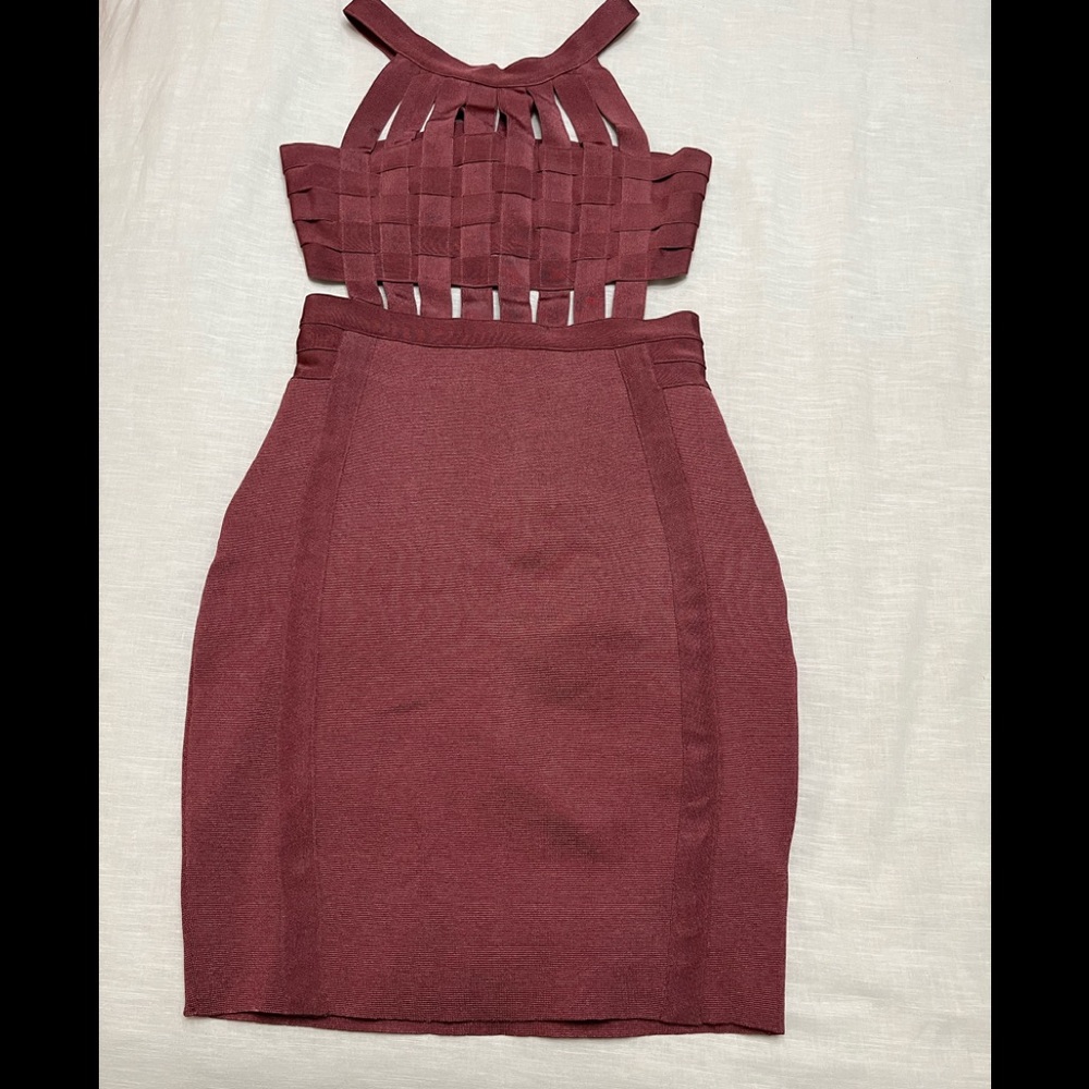 Fashionova bandage mini dress